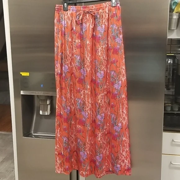 💕MICHAEL STARS💕 Floral Print Maxi Skirt - Picture 1 of 6